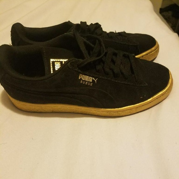 puma suede gold